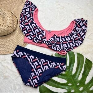 Flagpole Off The Shoulder Bikini Set